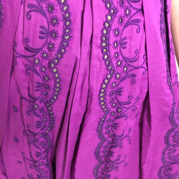 Nanette Lepore Fuchsia Eyelet Dress - Picture 4 of 7